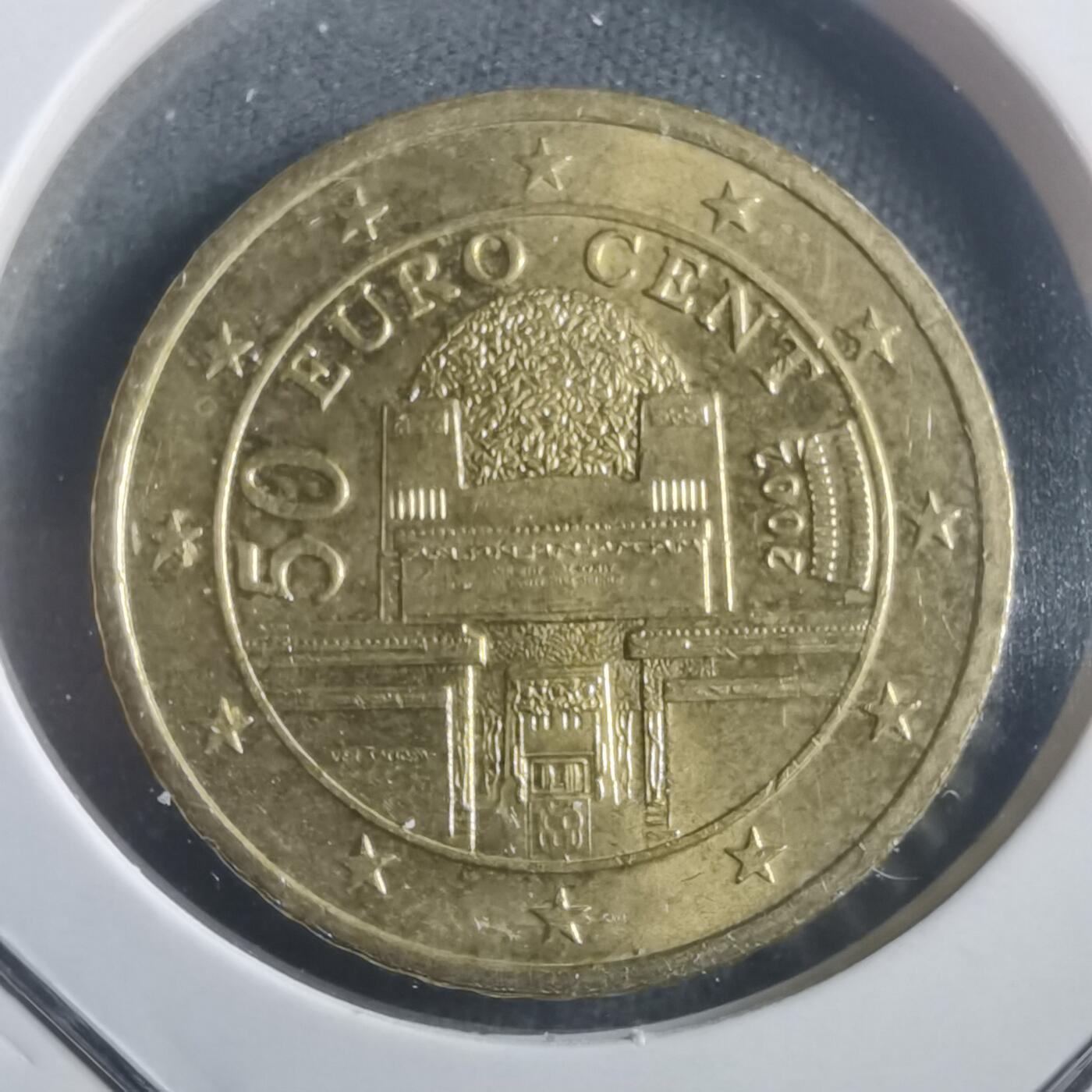 沼泽如烟--第904场 2002年50欧分