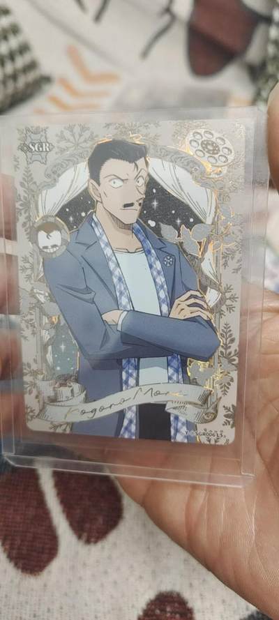 秋原瞳的小店最底价起拍第二期 - 卡游柯南sgr卡位——毛利小五郎