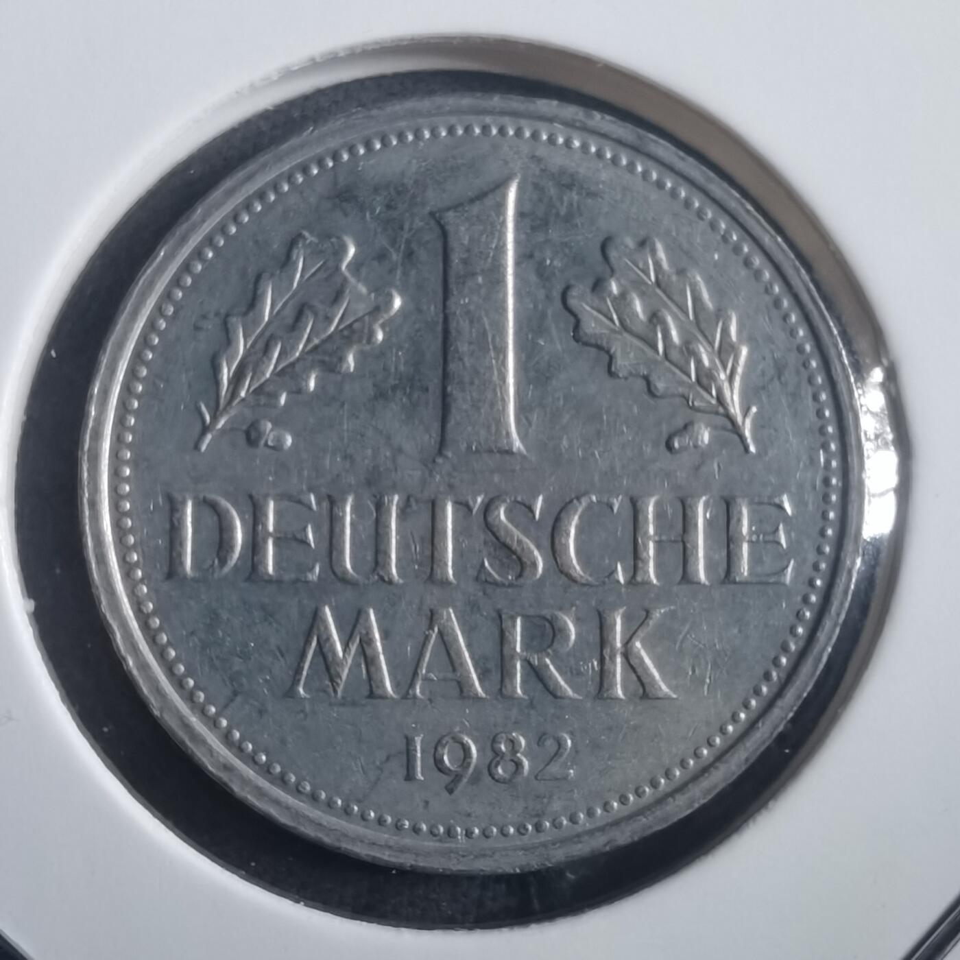 沼泽如烟--第904场 德国1982年1马克