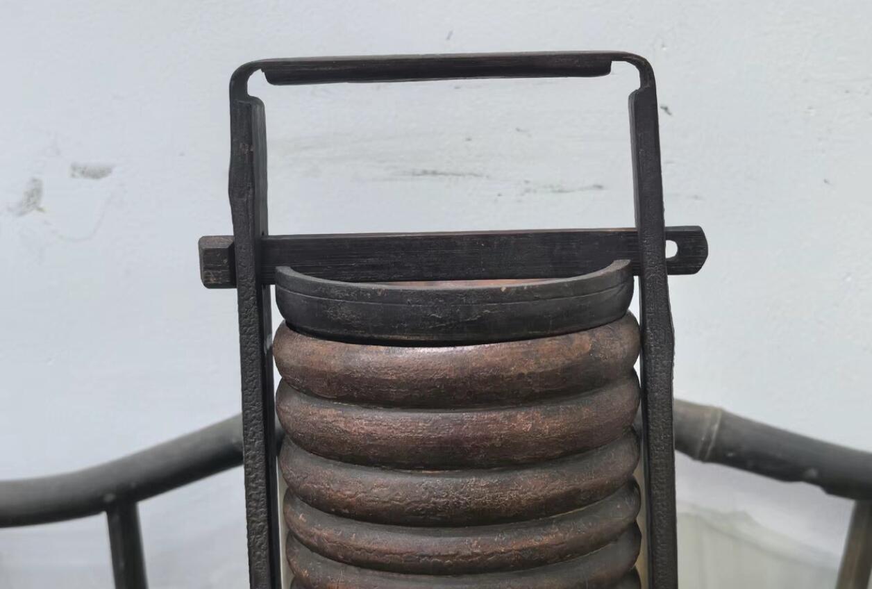 兰馨堂古玩杂项专场 木雕老竹雕提篮盒文盒 