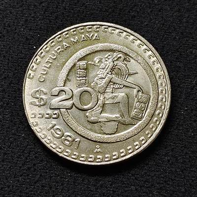 【全场包邮】纯粹捡漏拍478场（免费代拍第15场） - 墨西哥1981年20比索