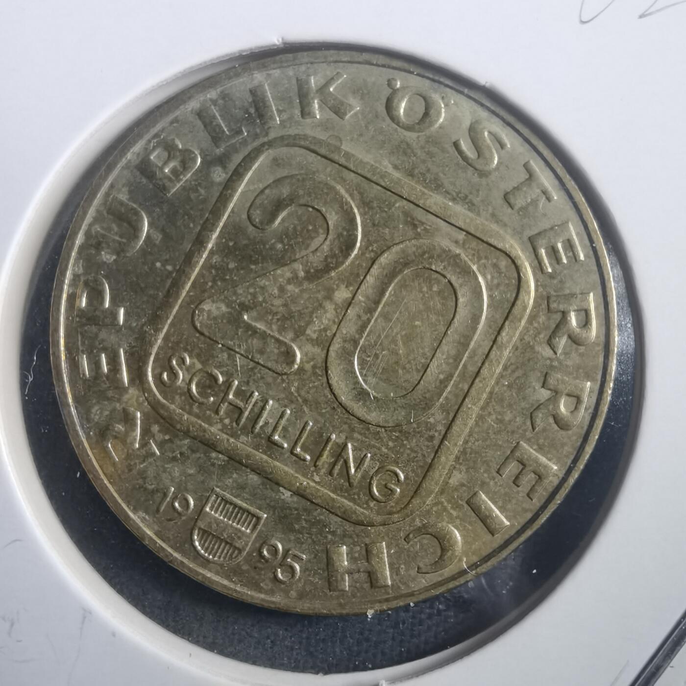 沼泽如烟--第904场 奥地利1995年20先令纪念币