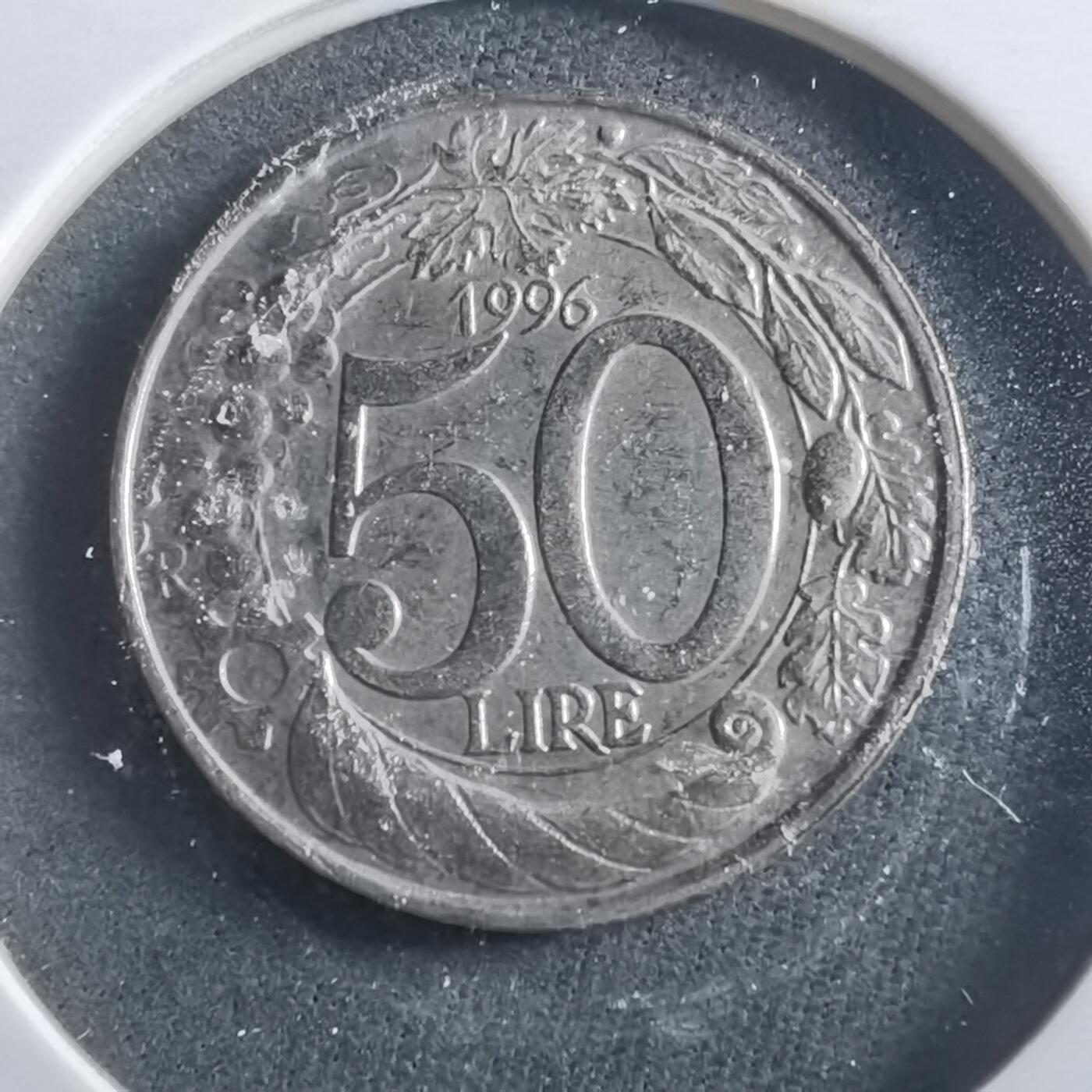 沼泽如烟--第906场 意大利1996年50里拉