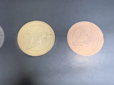 《竞宝斋》第438场 周日，周一，周二 3场连拍 （全场包邮） 德国 2012年 天鹅堡 2欧 镀4种贵金属 册装 非常少见品种 细节见图