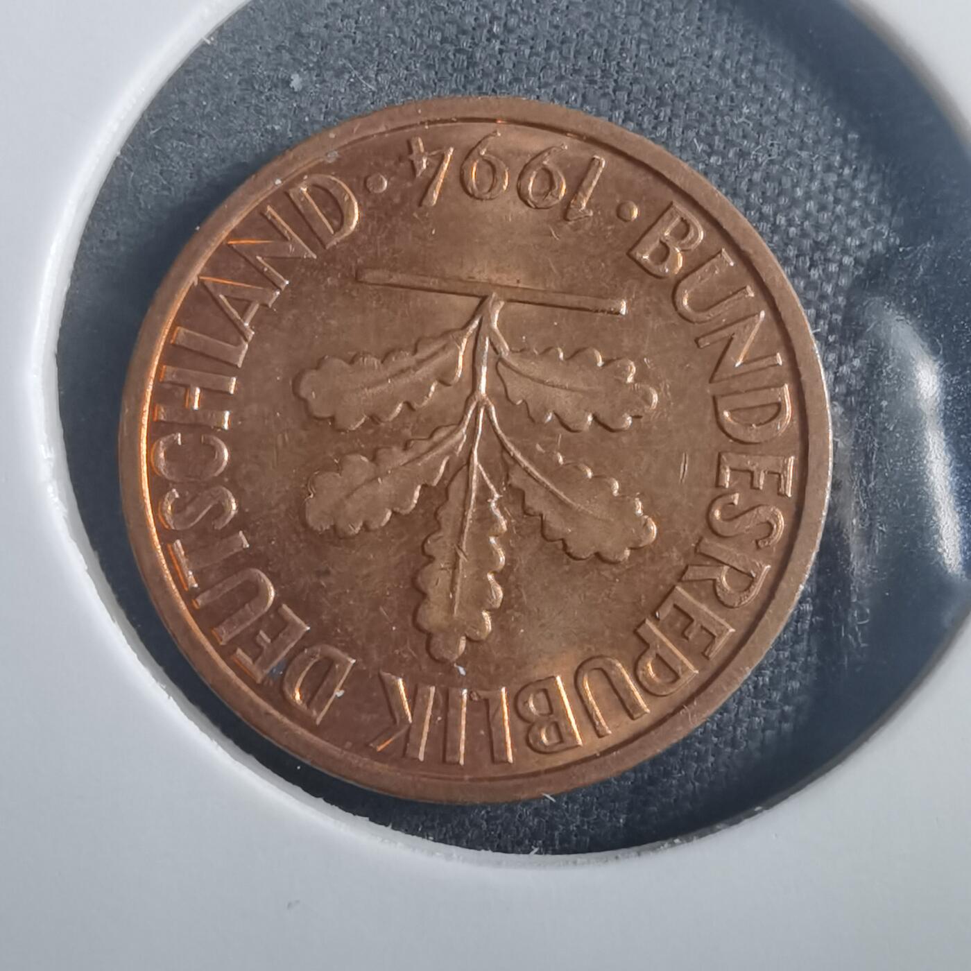 沼泽如烟--第904场 德国1994年2芬尼