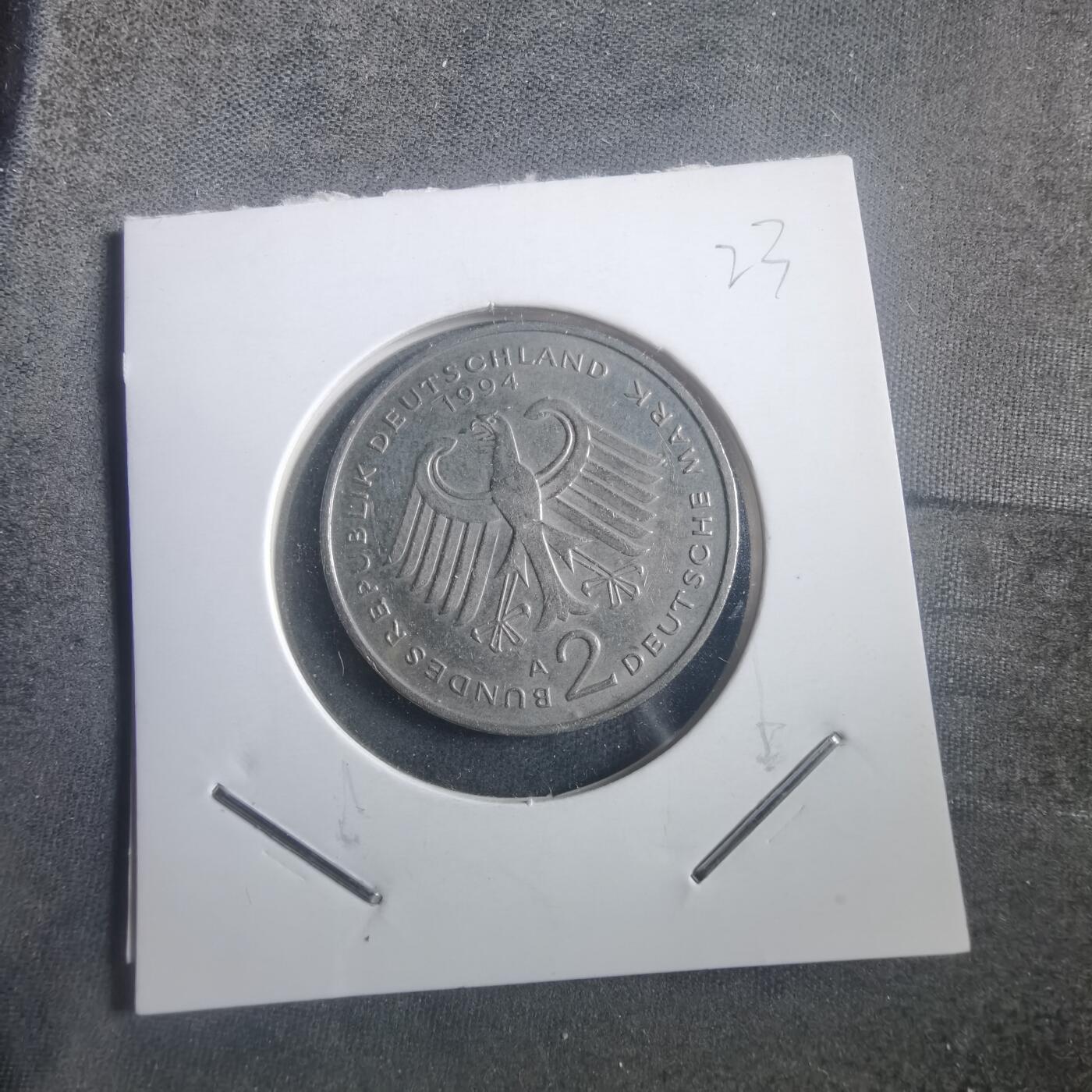 沼泽如烟--第904场 德国1994年2马克