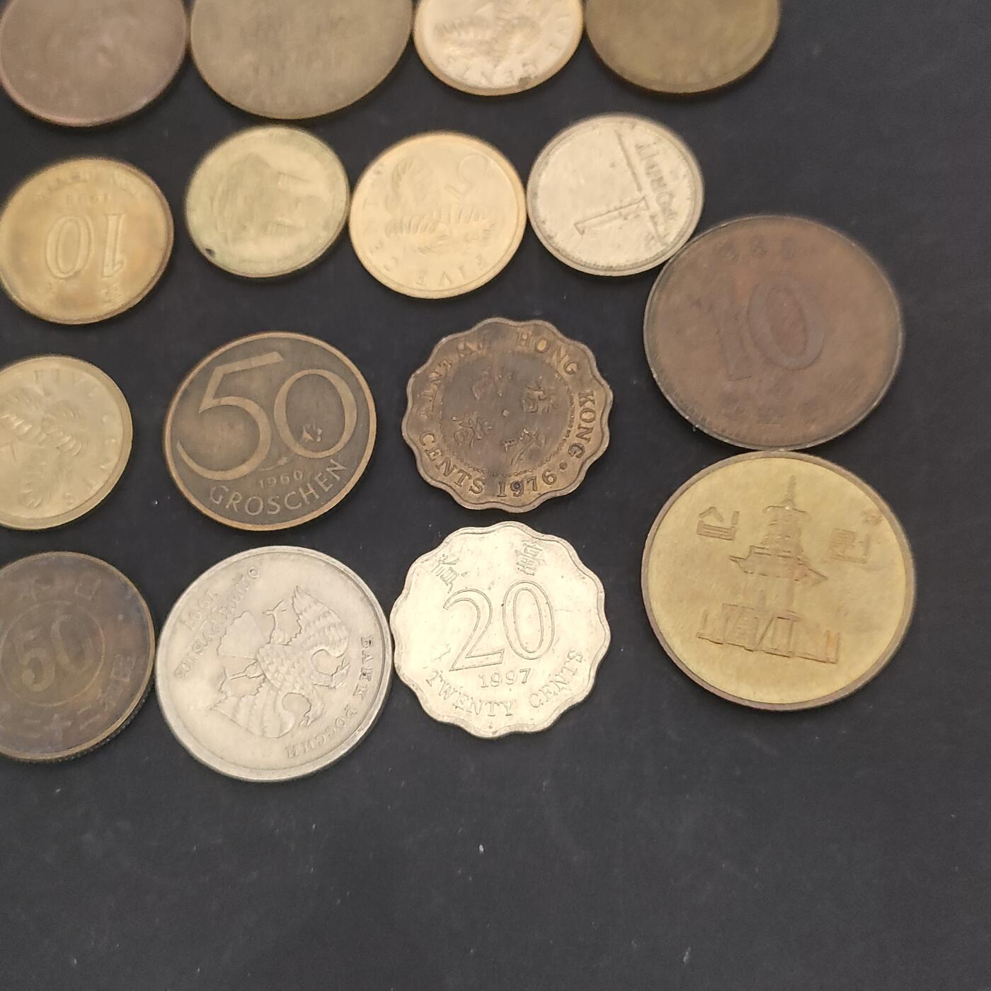 猩哥外币小铺➨【第202场】 钱币20个