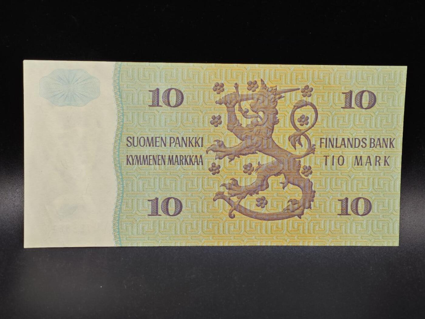 【淘币小摊】限时拍第八百拍  纸币场  满百包邮可预留两周  周一统一发货  芬兰1980年10马克