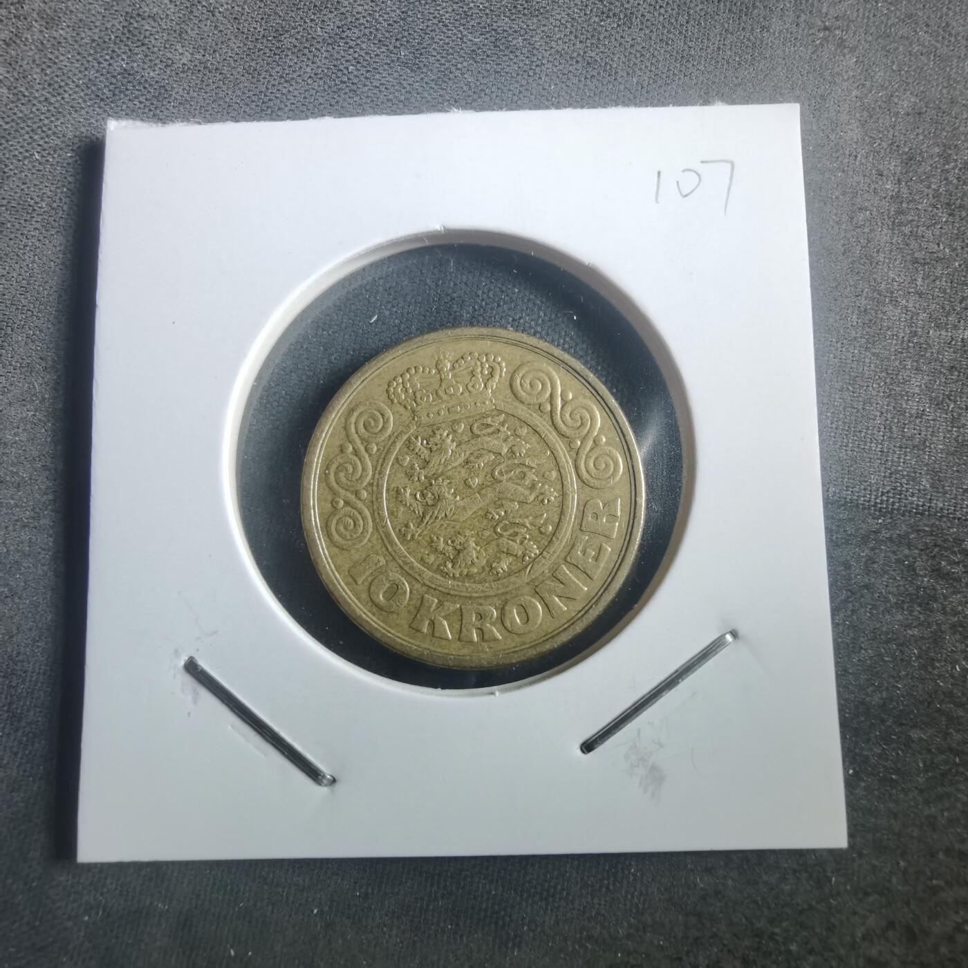 沼泽如烟--第904场 丹麦1989年10克朗