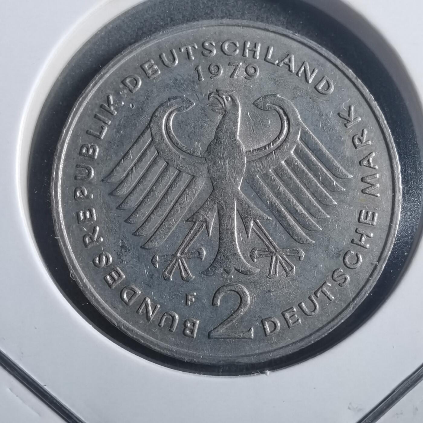 沼泽如烟--第904场 德国1979年2马克