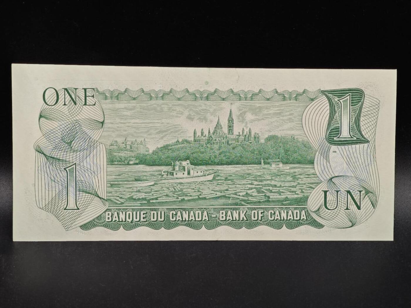 【淘币小摊】限时拍第八百拍  纸币场  满百包邮可预留两周  周一统一发货  加拿大1973年1元