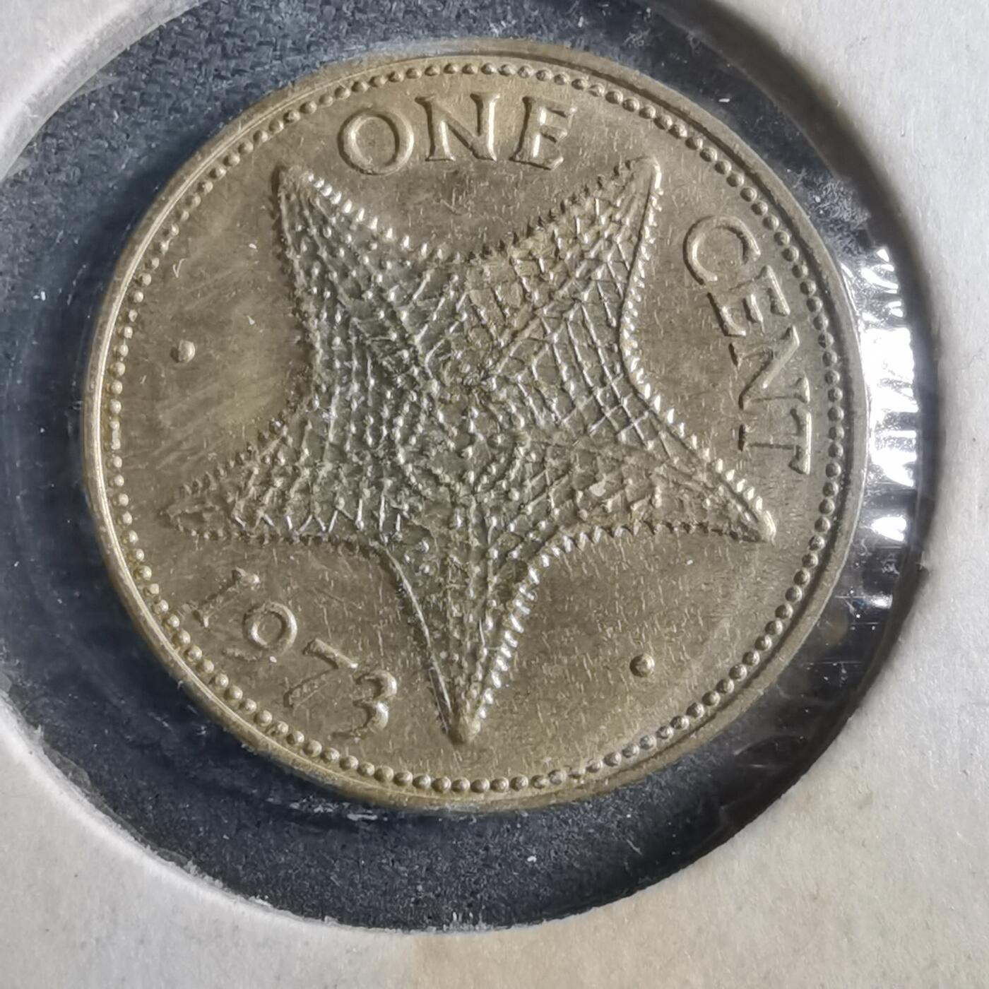 沼泽如烟--第906场 巴哈马1973年一分