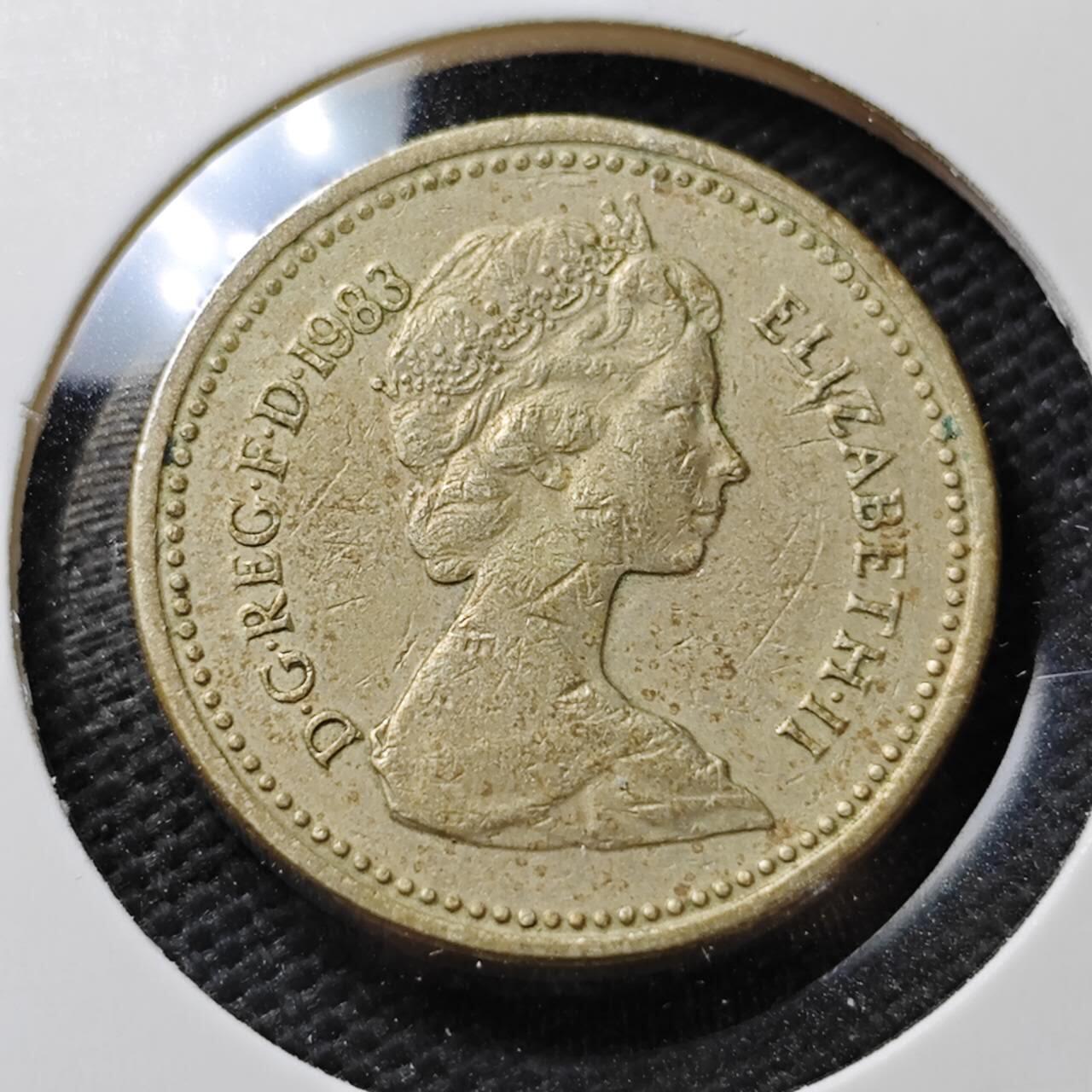 KK钱币收藏小铺  第371场  2月预留时间 周末发货  英国1镑