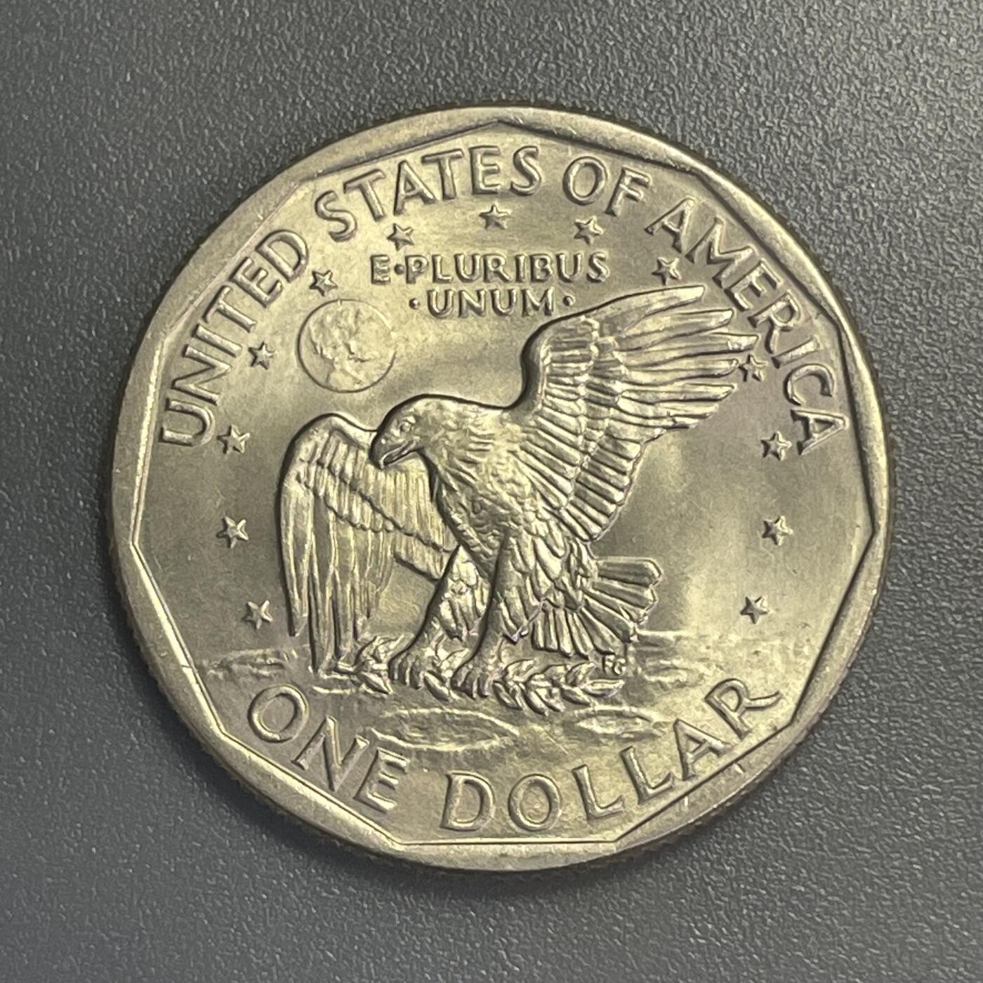 回流1115 全新美国1979年女权运动领袖苏珊·安东尼1美元 首年份