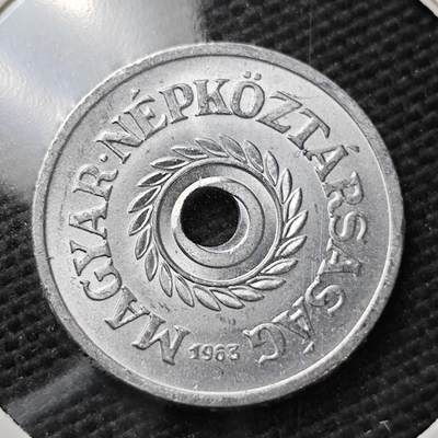 KK钱币收藏小铺  第372场  2月预留时间 周末发货 -  1963奥地利2格罗申 圆孔偏打