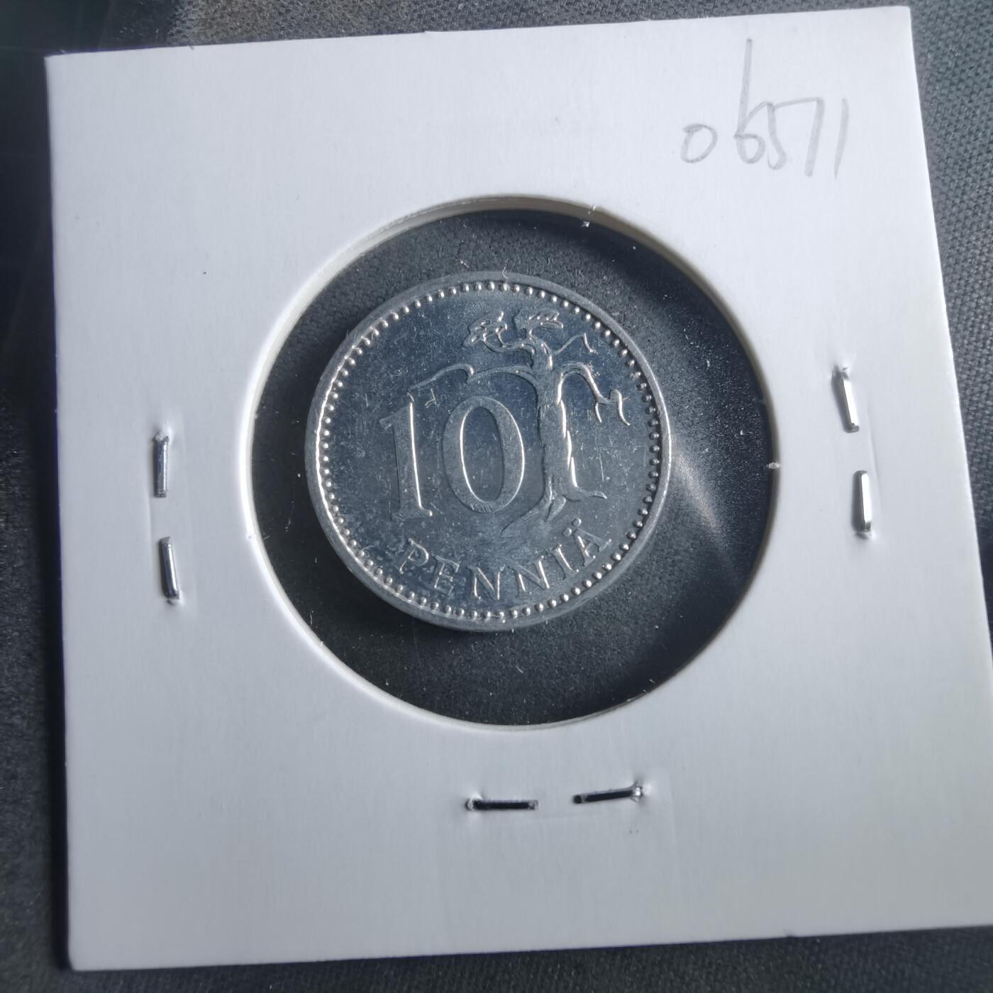 沼泽如烟--第906场 芬兰1983年10芬尼