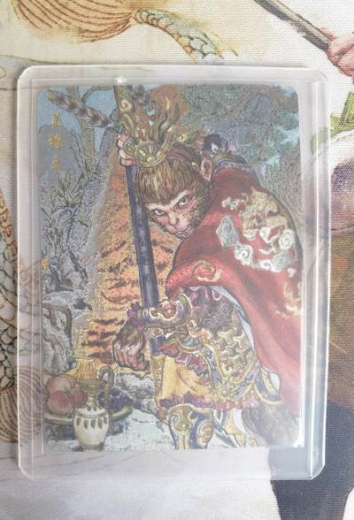 奇趣收藏卡牌拍卖第25场 - 乐卡文化 2025 西游手记 第二弹 特卡 美猴王 粗闪   全新覆膜卡夹卡膜保护