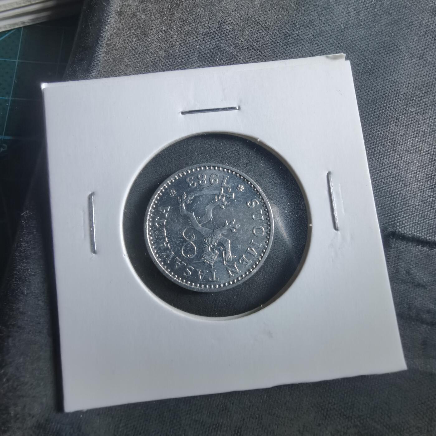 沼泽如烟--第906场 芬兰1983年10芬尼