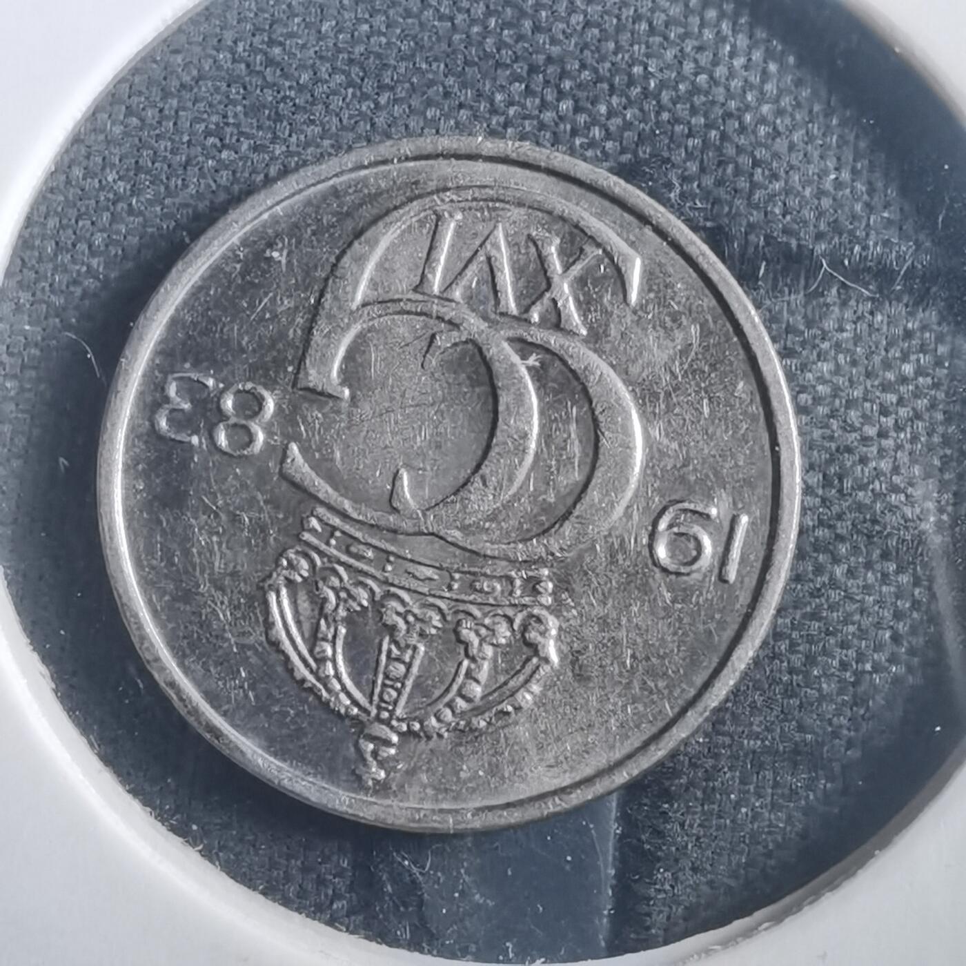 沼泽如烟--第904场 瑞典1983年25欧尔