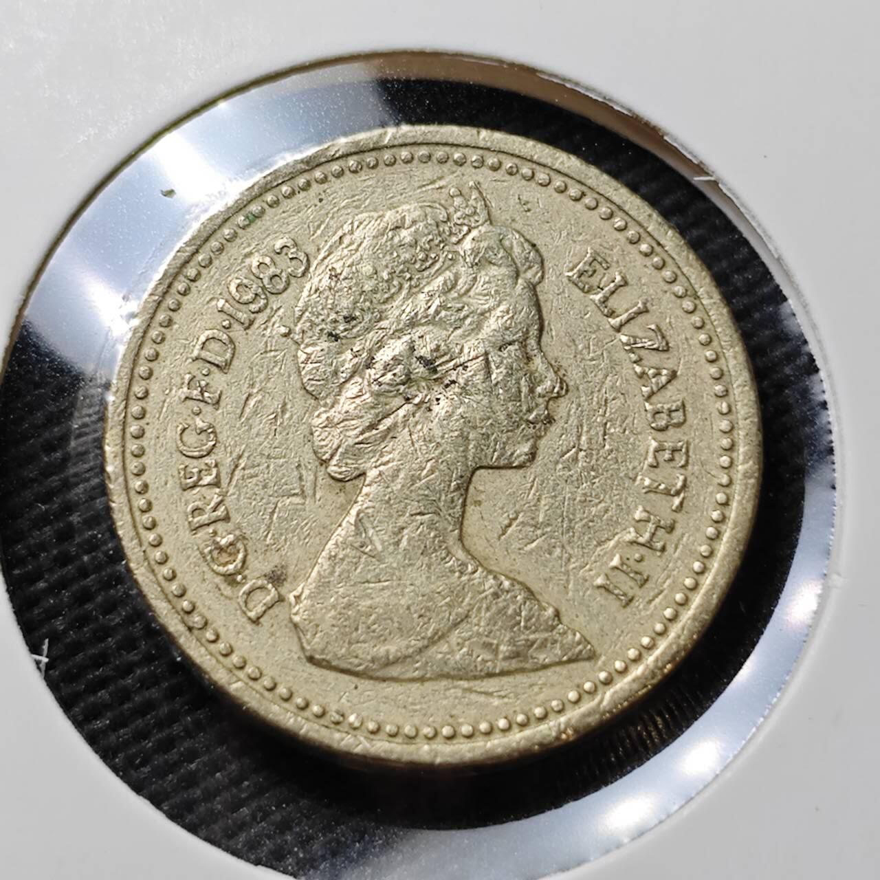 KK钱币收藏小铺  第372场  2月预留时间 周末发货  英国1镑