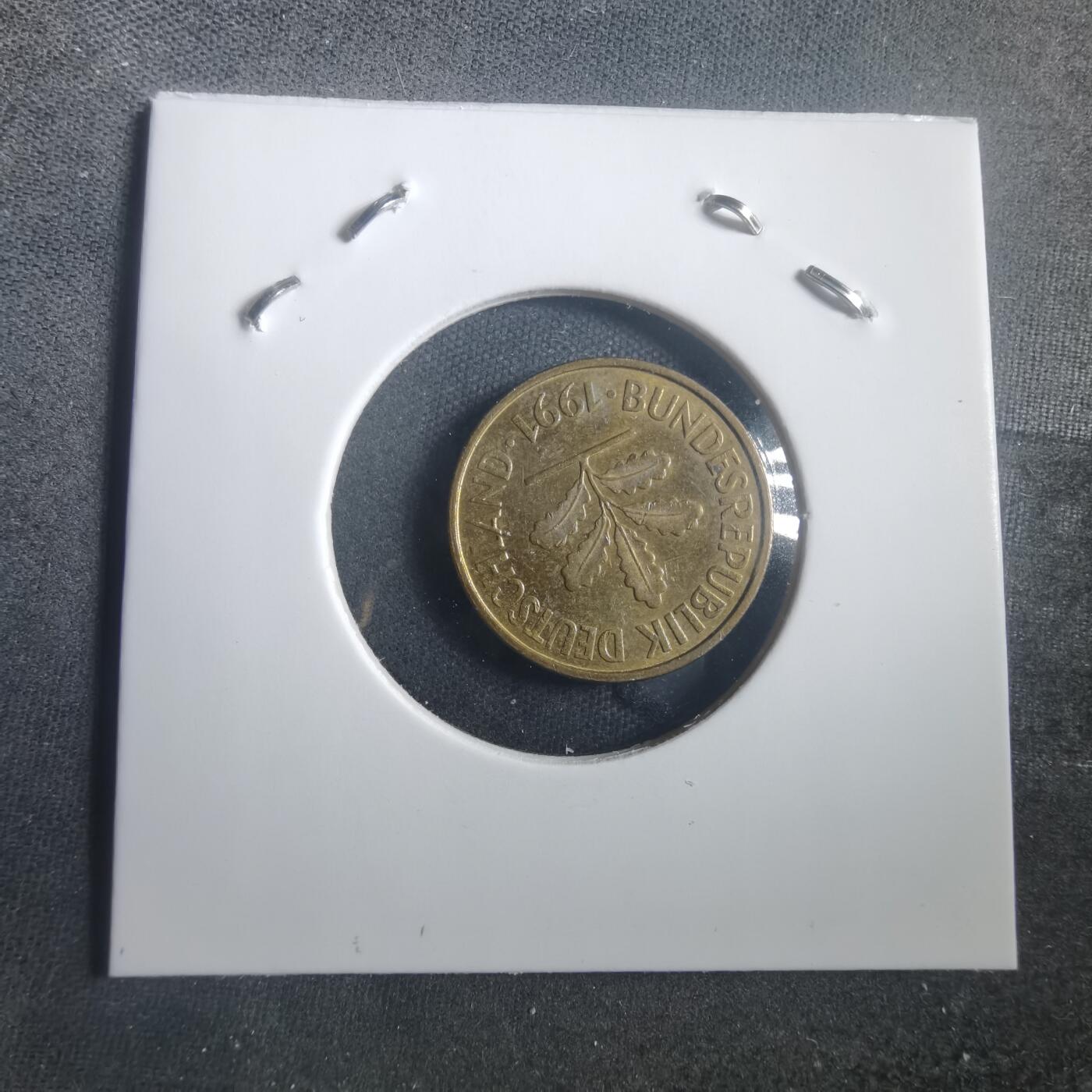 沼泽如烟--第904场 德国1991年5芬尼