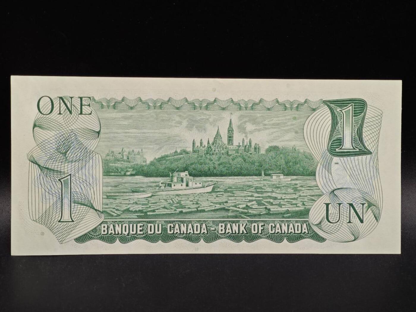 【淘币小摊】限时拍第八百拍  纸币场  满百包邮可预留两周  周一统一发货  加拿大1973年1元