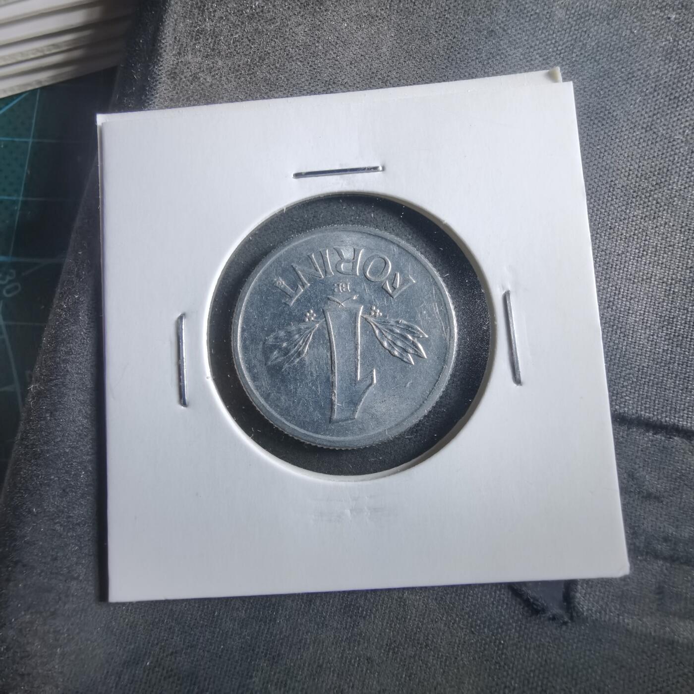 沼泽如烟--第906场 匈牙利1983年1福林