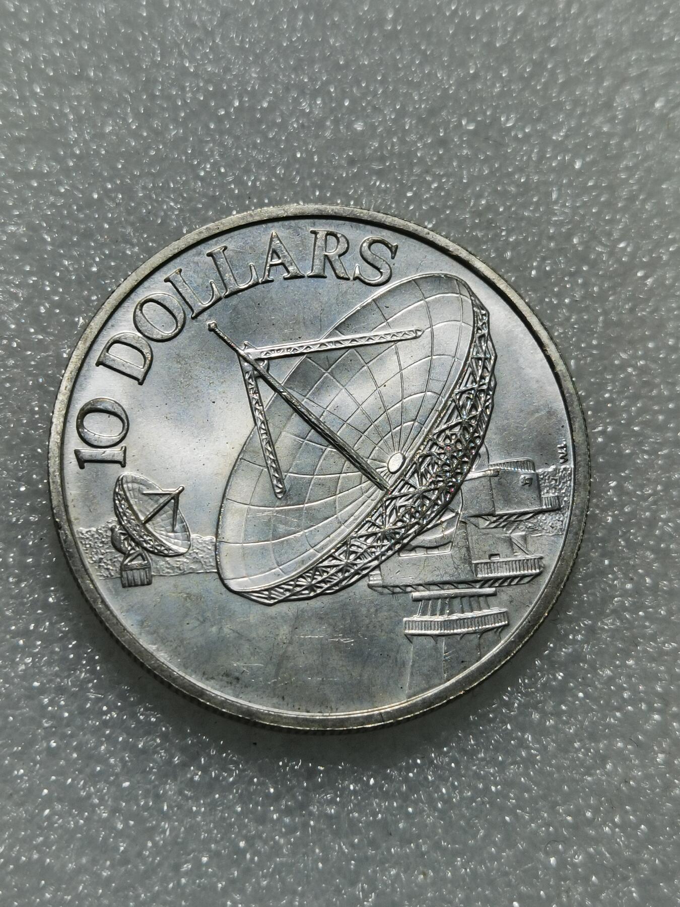 天下钱庄专场欢迎参拍 新加坡10元银币