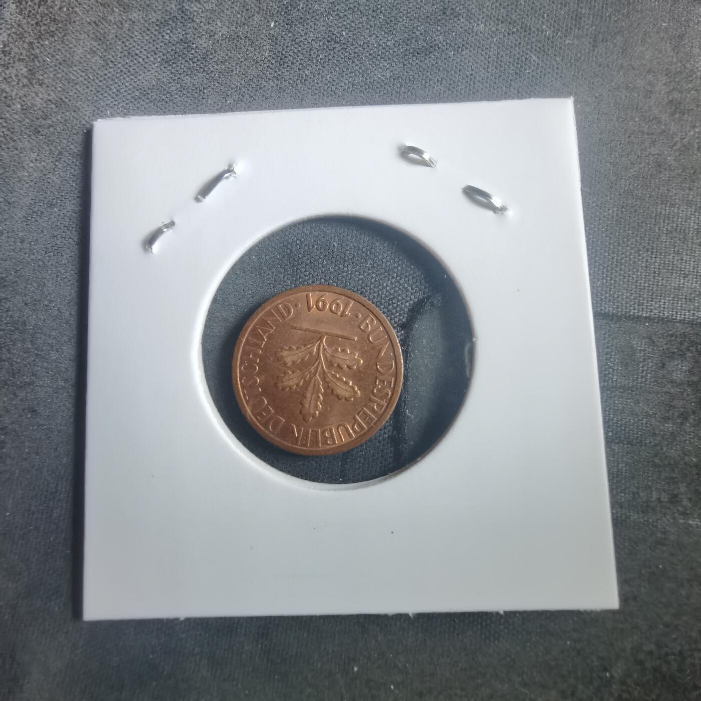 沼泽如烟--第904场 德国1991年1芬尼