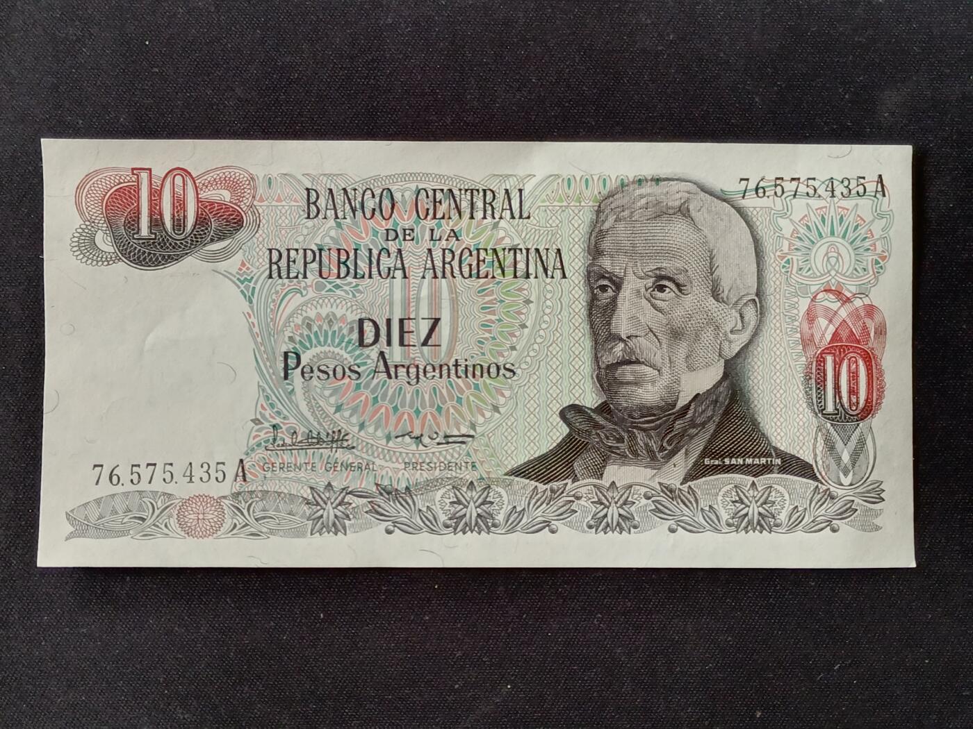 【游宝拍卖】乙巳蛇年87期 佣金1+6% 阿根廷-10比索【全新UNC-】