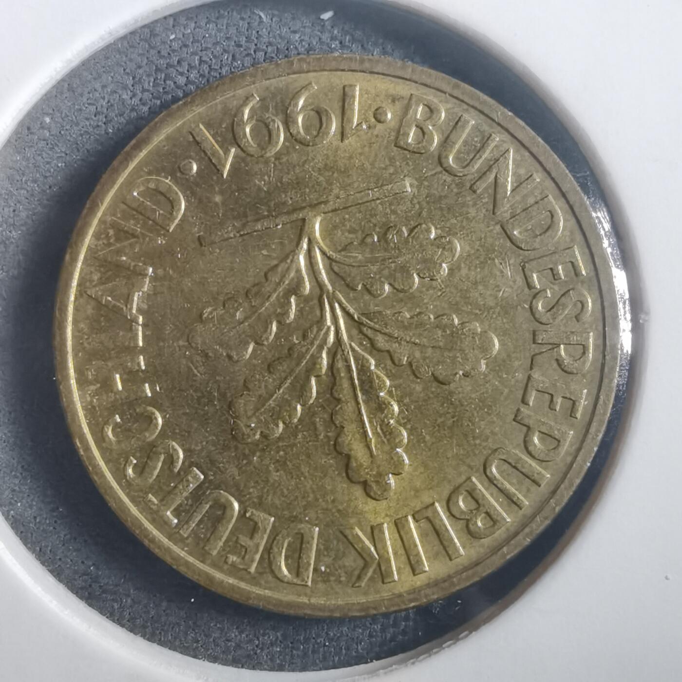 沼泽如烟--第904场 德国1991年10芬尼