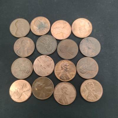 猩哥外币小铺➨【第202场】 - 一美分16个