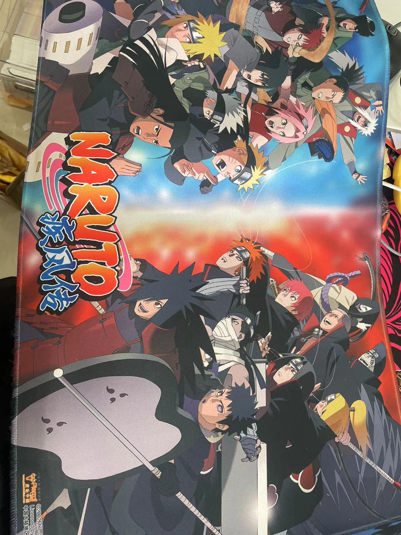 寸草不生拍卖 第十四期  火影忍者 鼠标垫大 一块