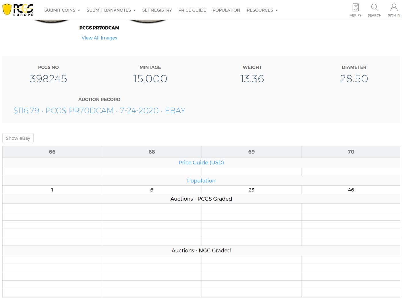 PThappally收藏第54次拍卖，英联邦地区硬币纸币 澳大利亚 2000 20分 13.36g 银币 PCGS PR69DCAM