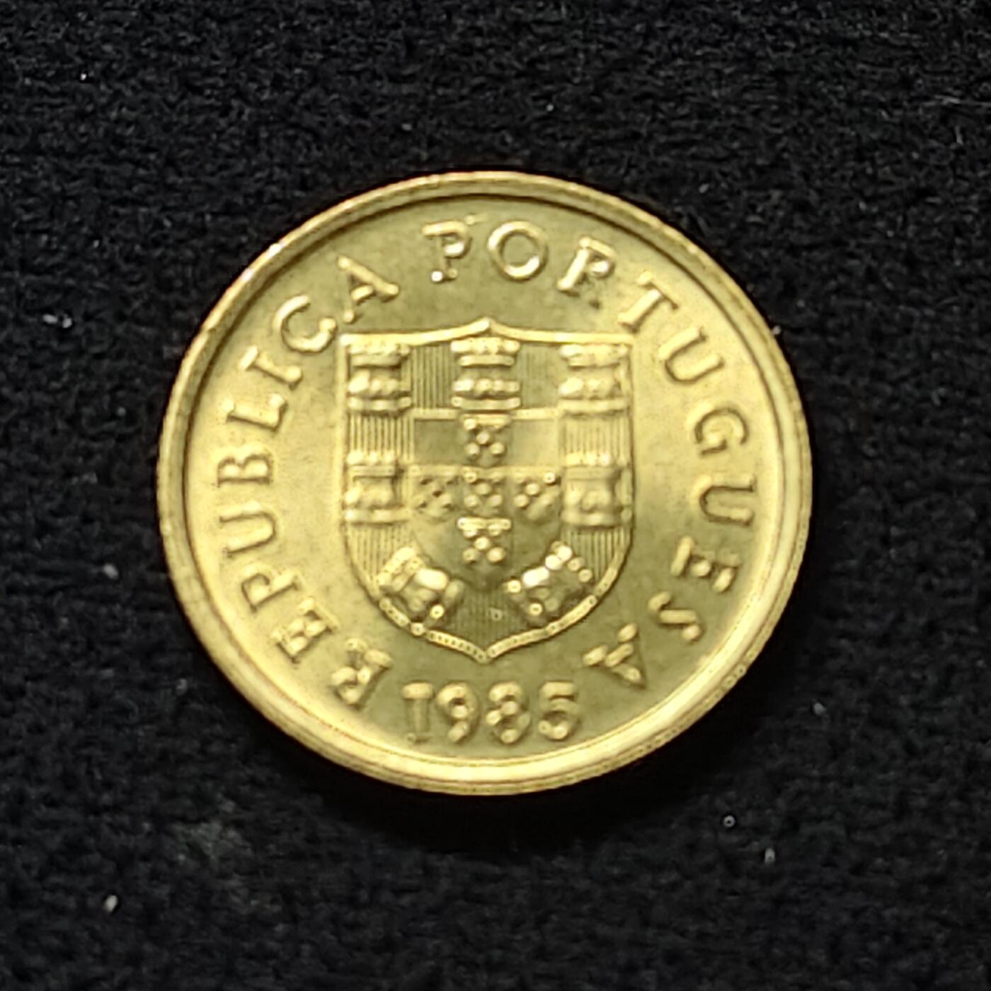 【全场包邮】纯粹捡漏拍478场（免费代拍第15场） 葡萄牙1985年原光1埃斯库多