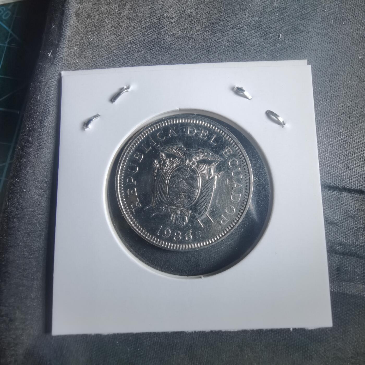 沼泽如烟--第904场 厄瓜多尔1986年1苏克雷