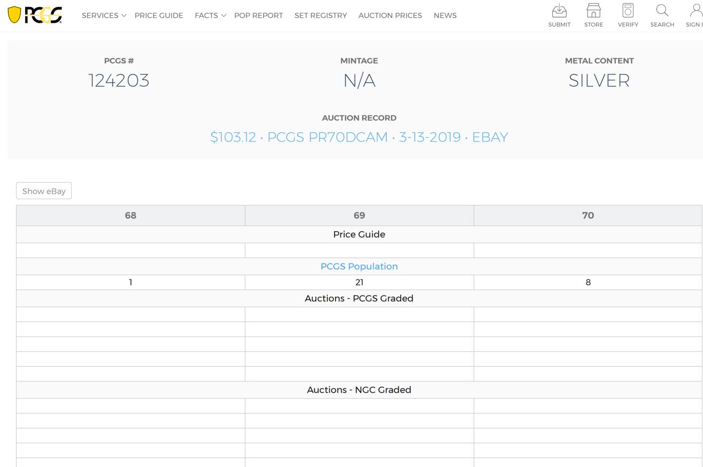 PThappally收藏第54次拍卖，英联邦地区硬币纸币 澳大利亚 1993 10澳元  20g 银币 PCGS PR69DCAM