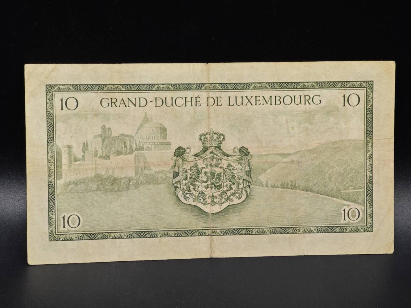 【淘币小摊】限时拍第八百拍  纸币场  满百包邮可预留两周  周一统一发货  卢森堡10法郎