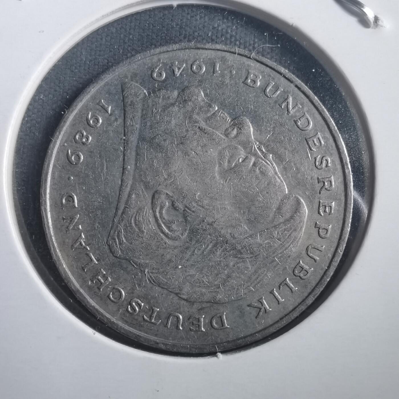 沼泽如烟--第904场 德国1990年2马克