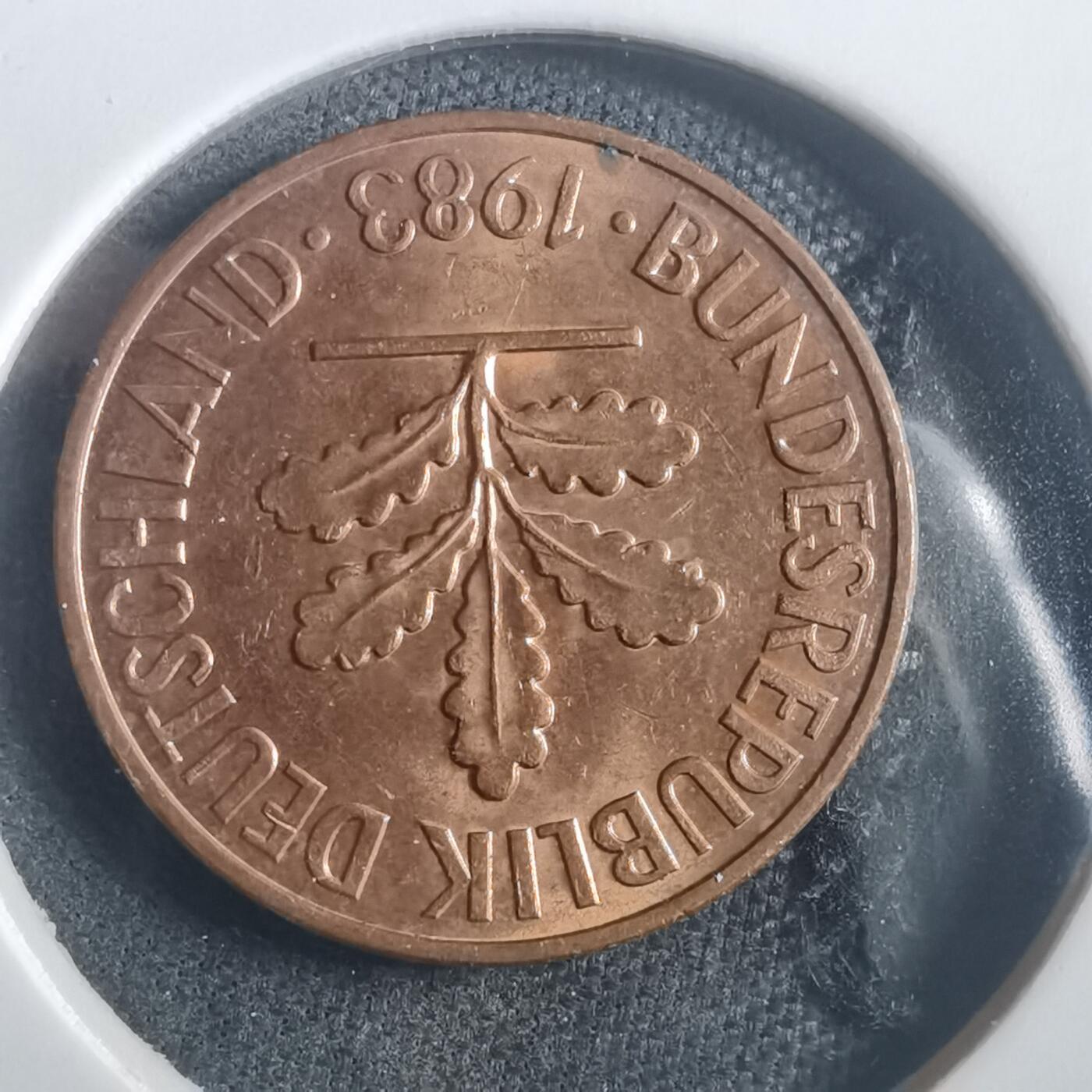 沼泽如烟--第904场 德国1983年2芬尼