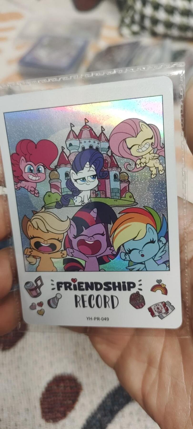 秋原瞳的小店最底价起拍第二期 卡游小马宝莉活动卡