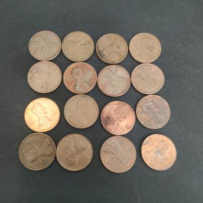 猩哥外币小铺➨【第202场】 - 一美分16个