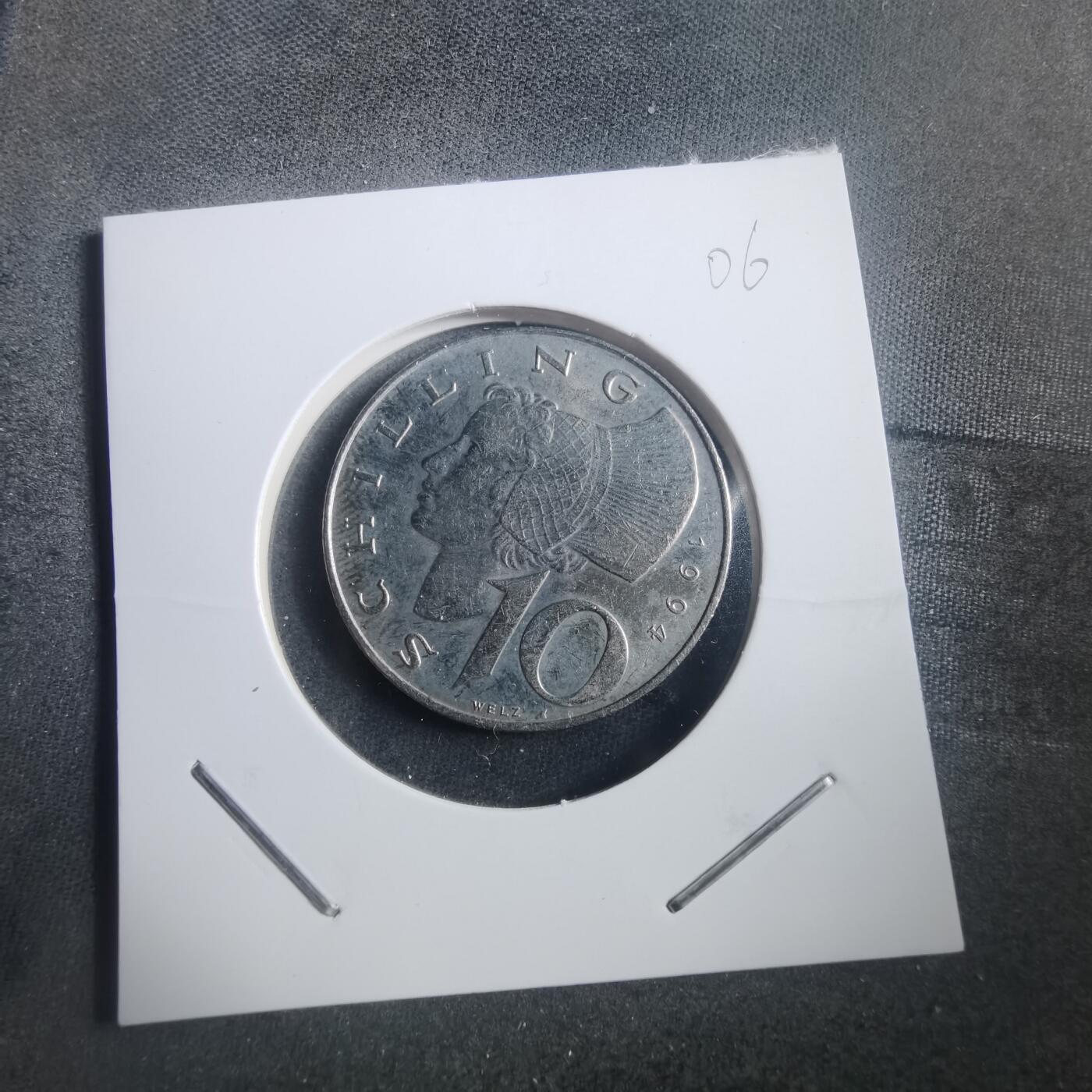 沼泽如烟--第904场 奥地利1994年10先令纪念币