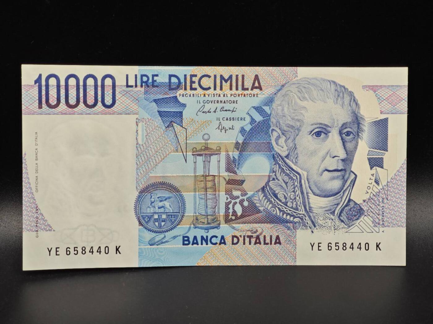 【淘币小摊】限时拍第八百拍  纸币场  满百包邮可预留两周  周一统一发货  意大利10000里拉