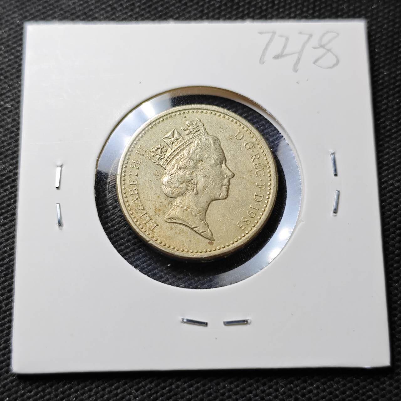 KK钱币收藏小铺  第372场  2月预留时间 周末发货  英国1镑