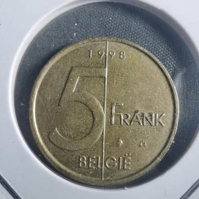 沼泽如烟--第904场 - 比利时1998年5法郎