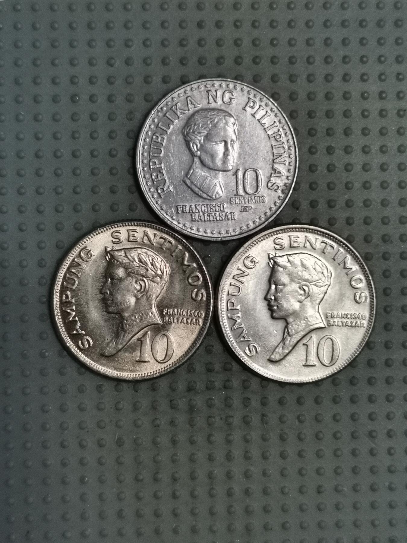 2025年第118场各国散币拍卖（总第118场） 菲律宾10分3枚