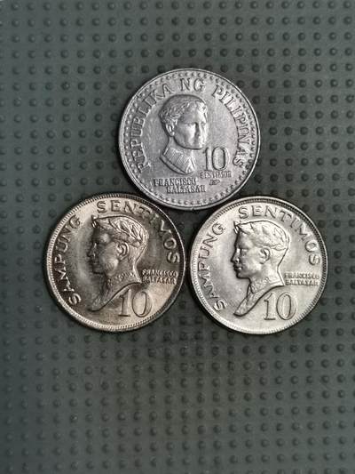 2025年第118场各国散币拍卖（总第118场） - 菲律宾10分3枚