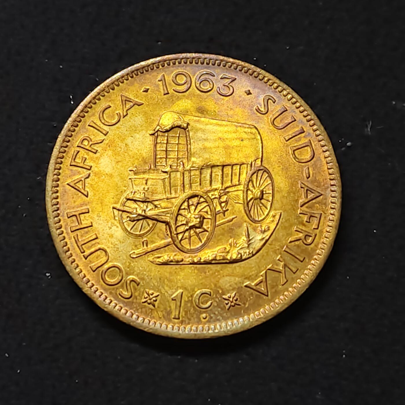 【全场包邮】纯粹捡漏拍478场（免费代拍第15场） 南非1963年吕贝克1分