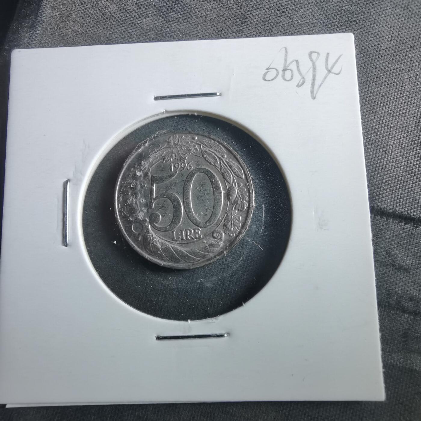 沼泽如烟--第906场 意大利1996年50里拉